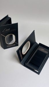 Premium Classic Lash Tray by Lash Obsession – matte black, fine lightweight lashes