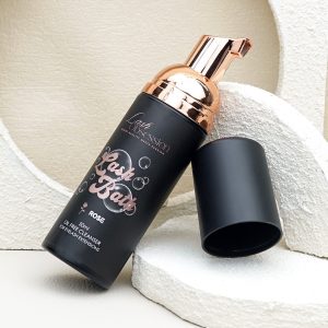 Lash Bath Cleanser + soft brush – Oil-Free (Rose Scent) | 50ml